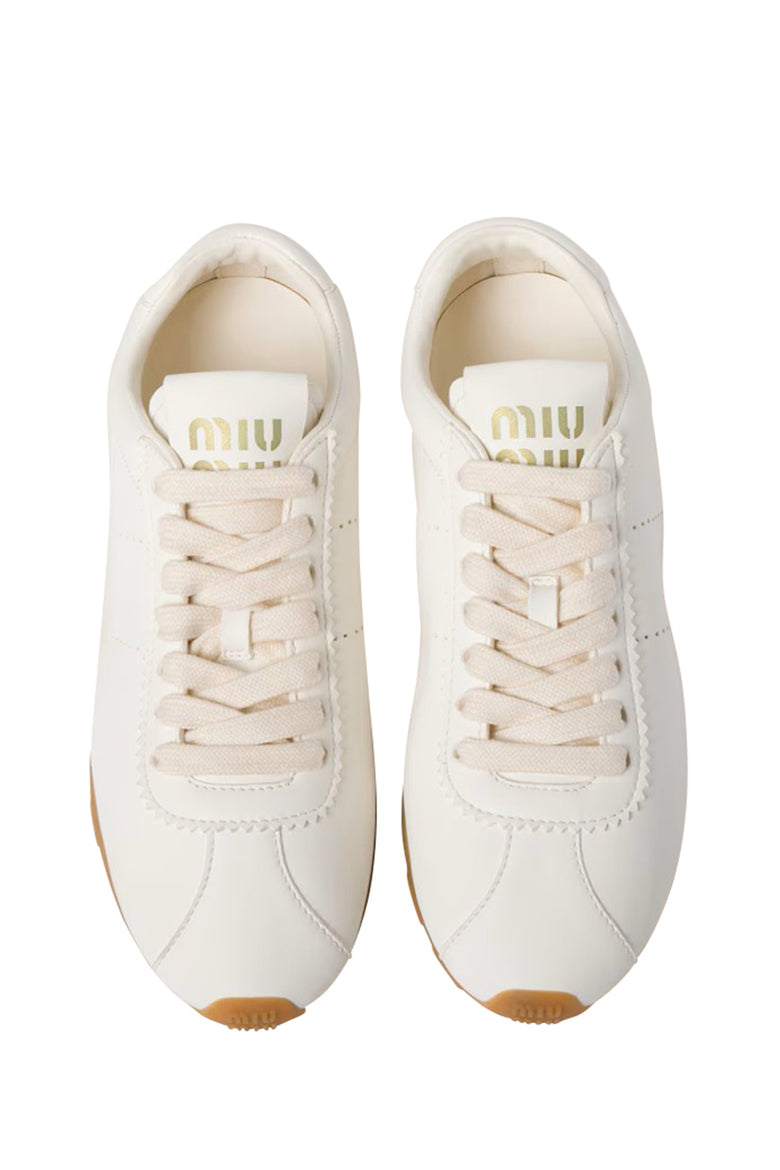Plume Leather Sneakers