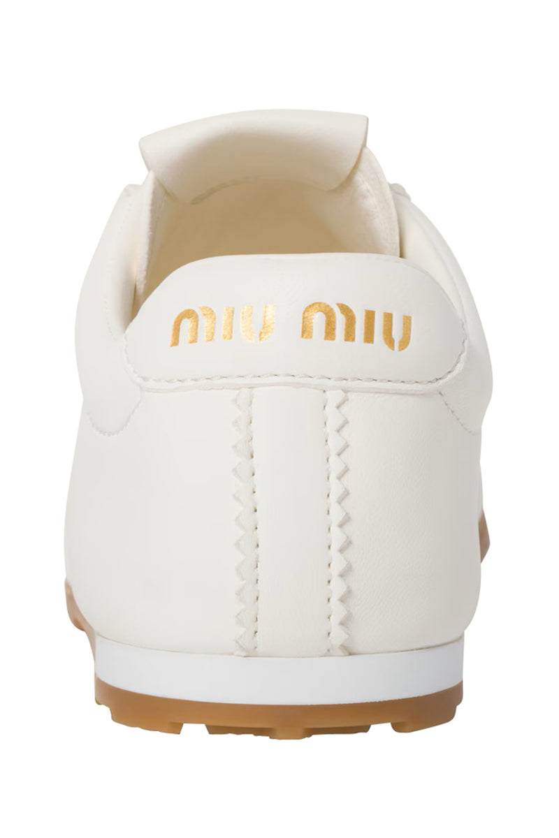 Plume Leather Sneakers