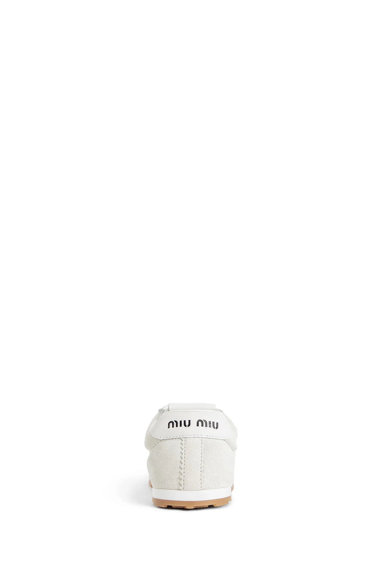 MIU MIU WOMAN WHITE SNEAKERS - Antonioli.eu