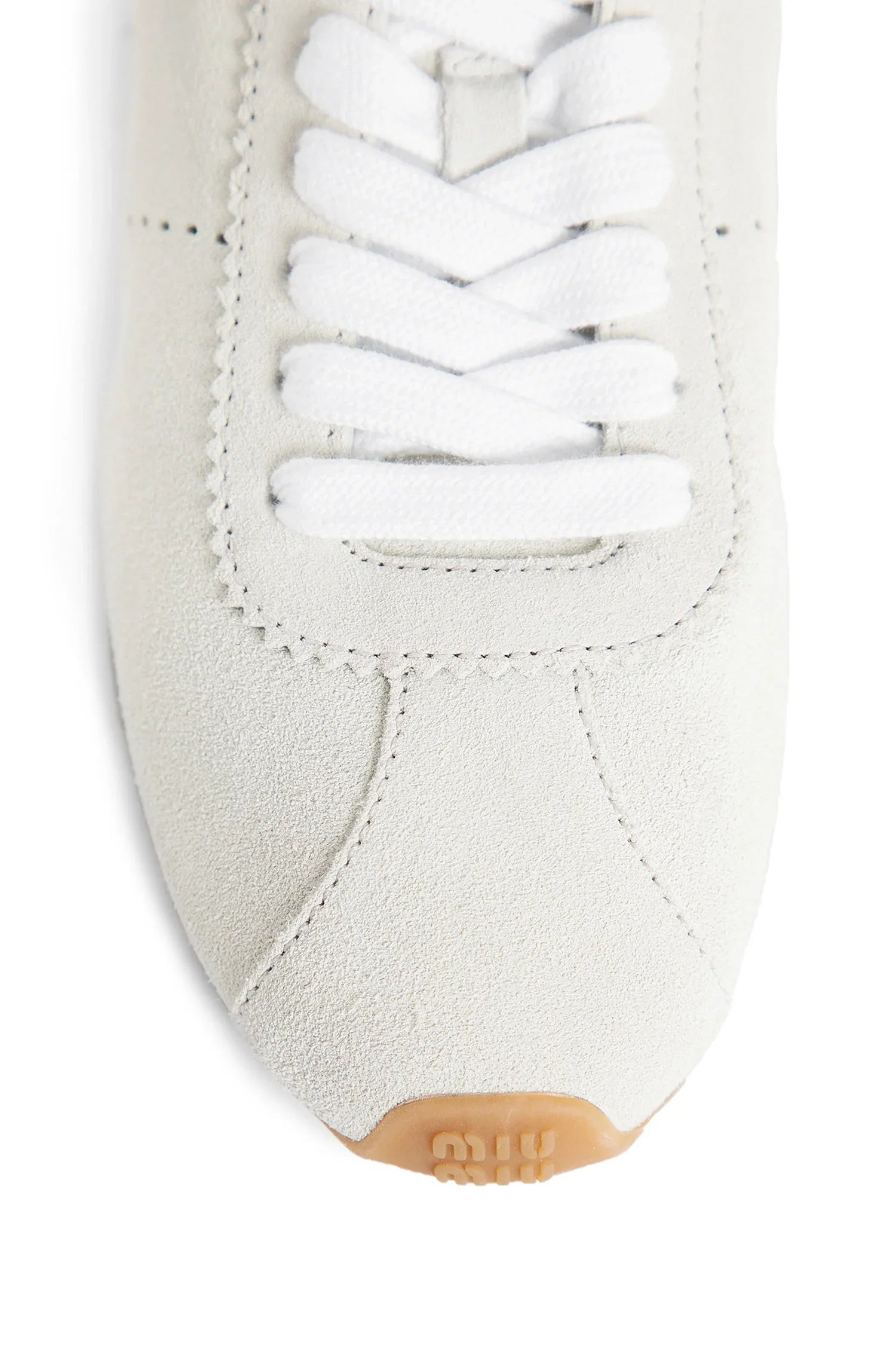 MIU MIU WOMAN WHITE SNEAKERS - Antonioli.eu