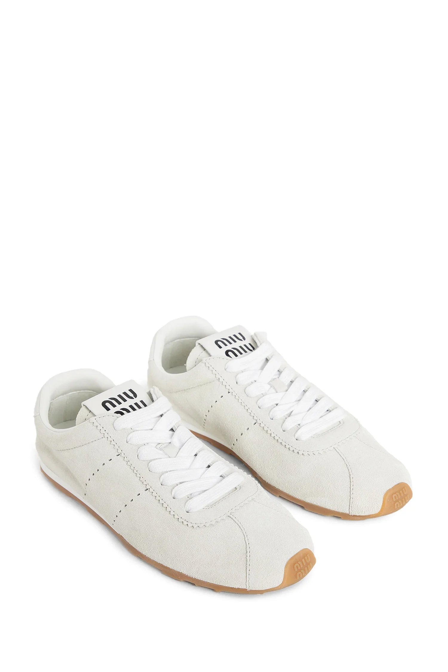 MIU MIU WOMAN WHITE SNEAKERS - Antonioli.eu