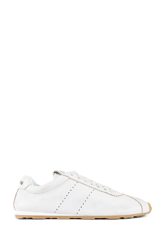 MIU MIU WOMAN WHITE SNEAKERS