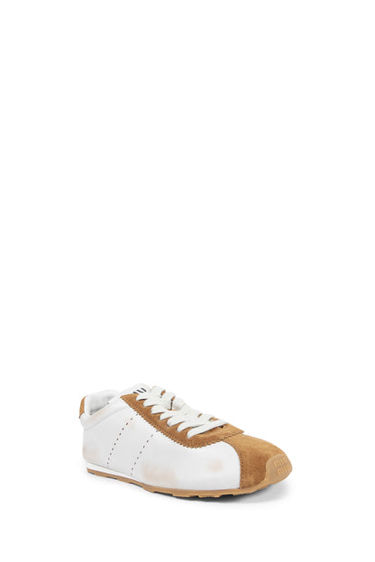 MIU MIU WOMAN OFF-WHITE SNEAKERS