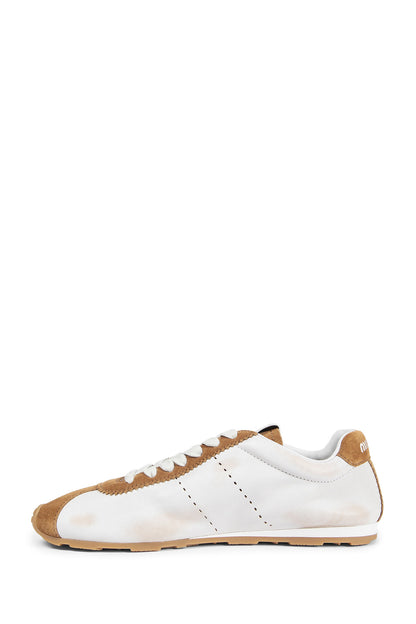 MIU MIU WOMAN OFF-WHITE SNEAKERS