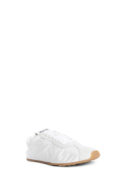 MIU MIU WOMAN WHITE SNEAKERS