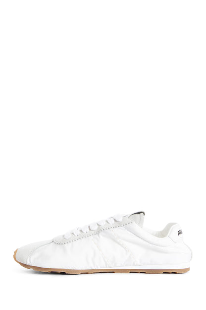 MIU MIU WOMAN WHITE SNEAKERS