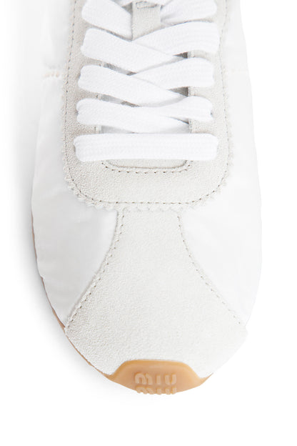 MIU MIU WOMAN WHITE SNEAKERS