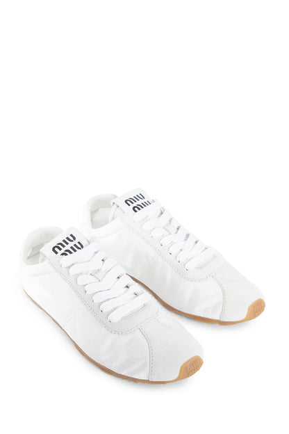 MIU MIU WOMAN WHITE SNEAKERS