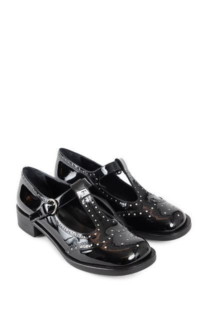 MIU MIU WOMAN BLACK FLATS