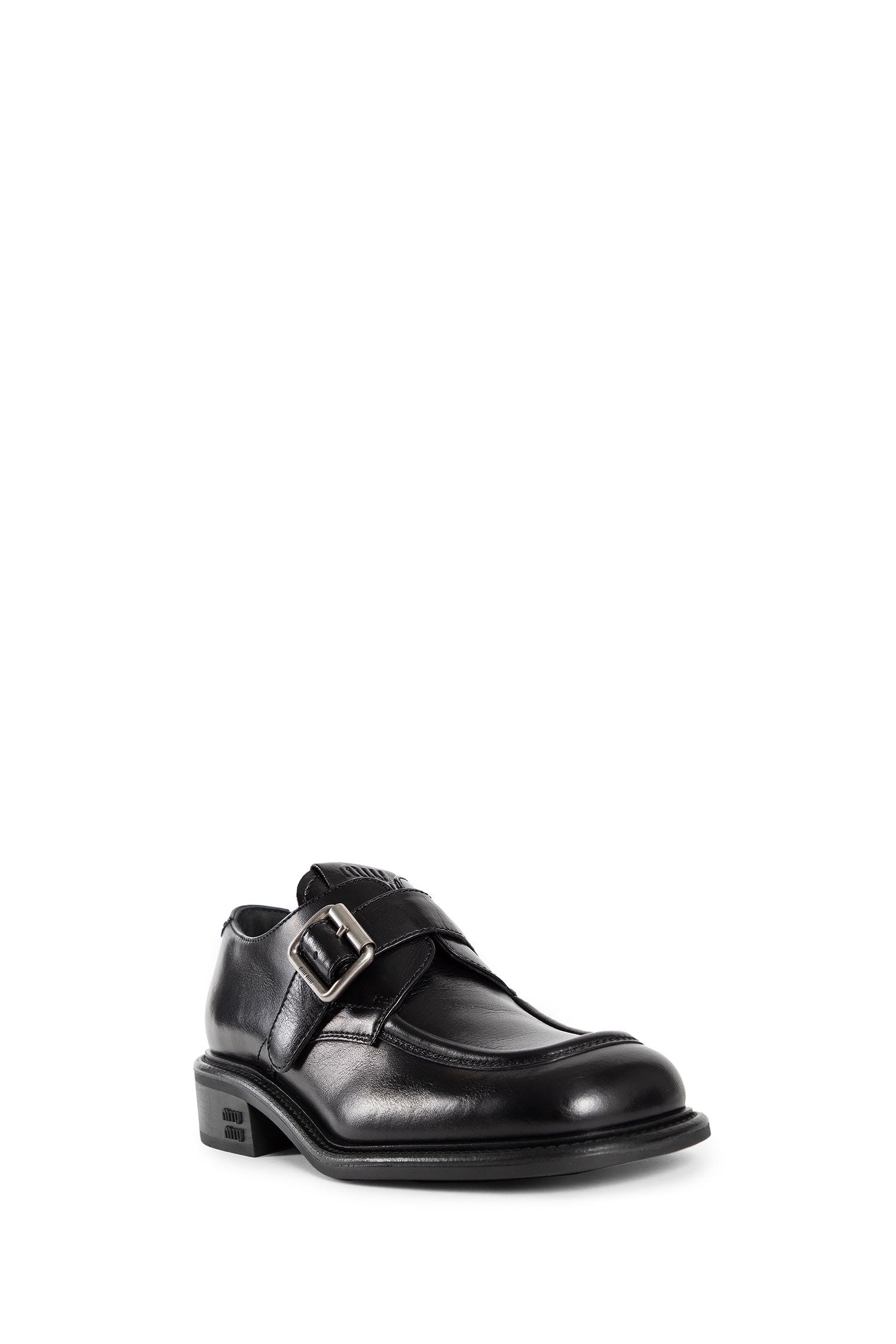 MIU MIU WOMAN BLACK FLATS