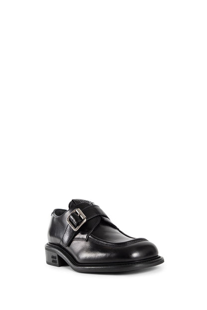 MIU MIU WOMAN BLACK LOAFERS & FLATS