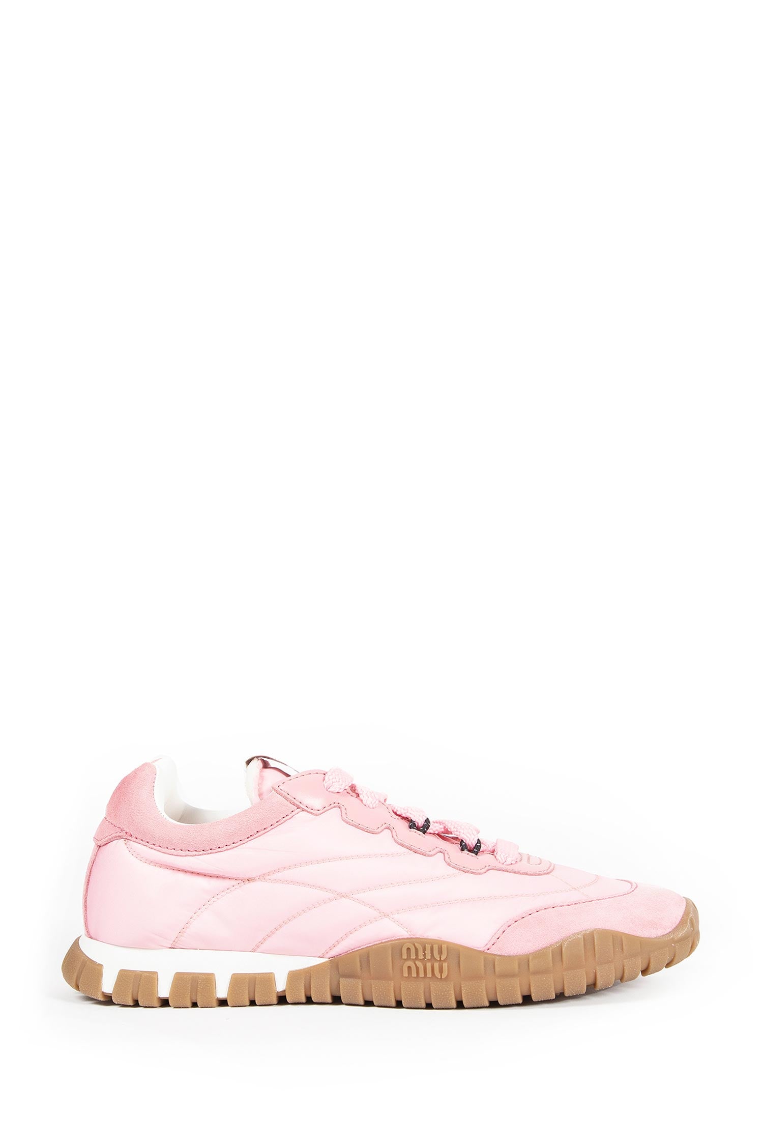 MIU MIU WOMAN PINK SNEAKERS