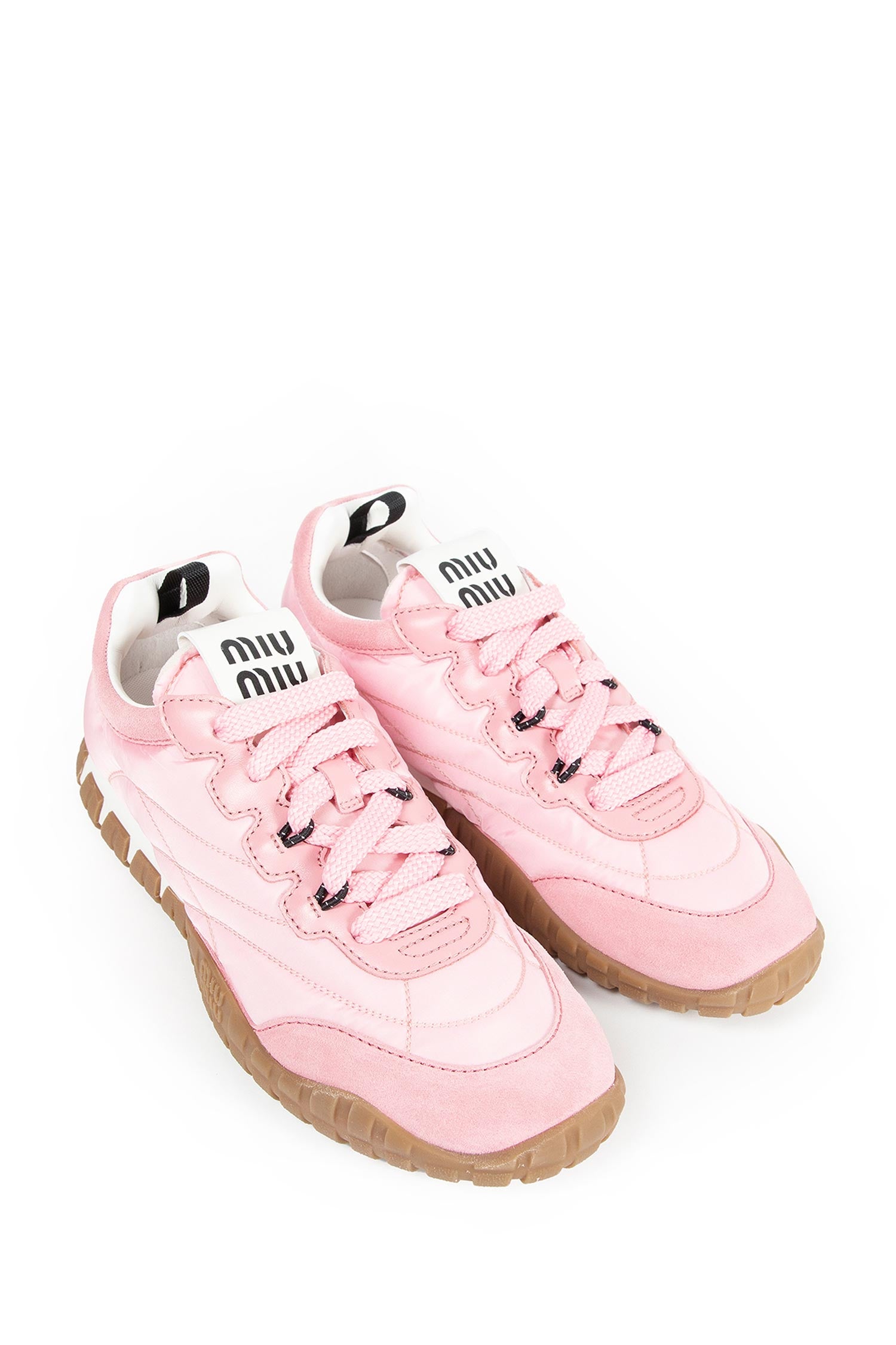 MIU MIU WOMAN PINK SNEAKERS