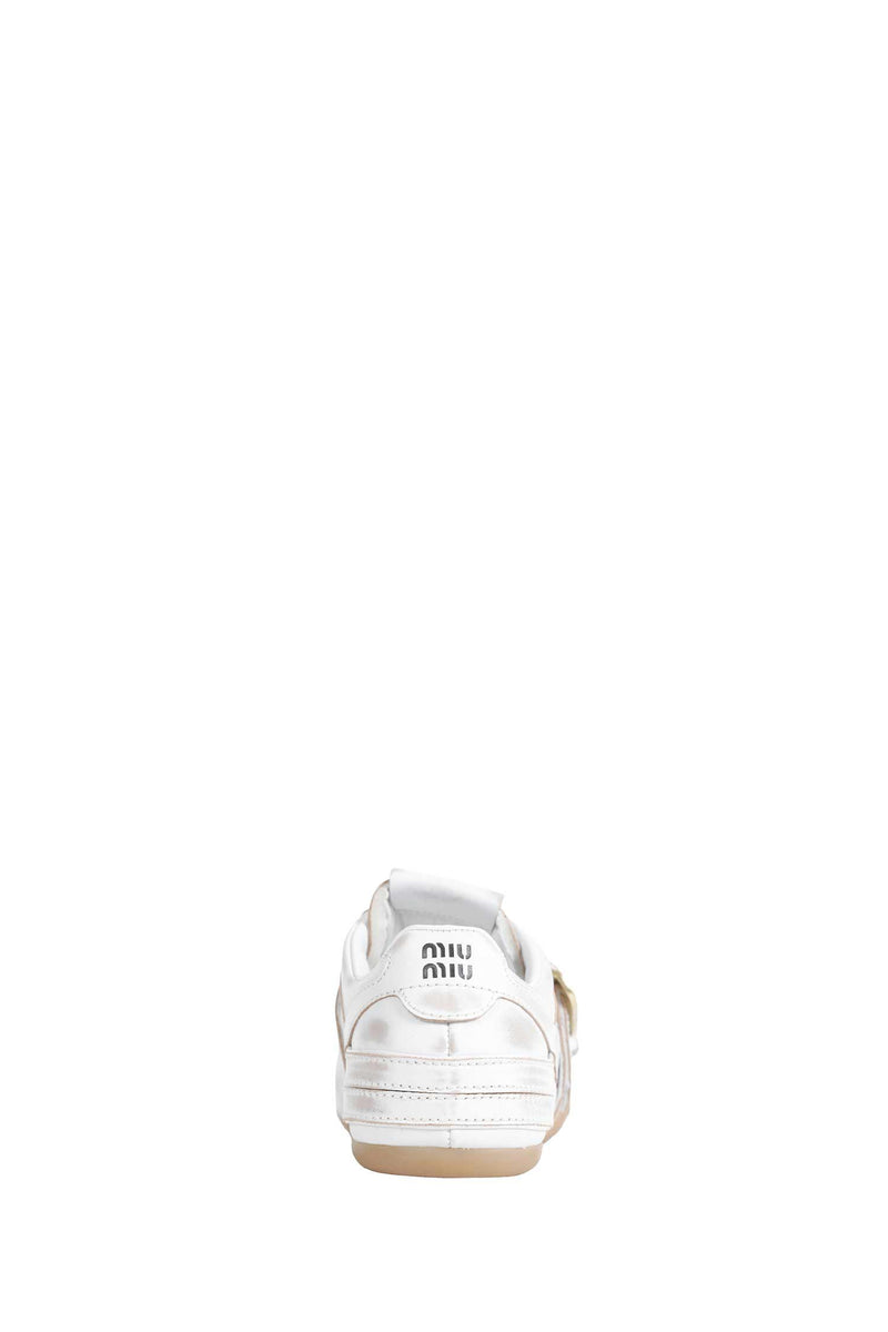MIU MIU Gymnasium Leather Sneakers woman