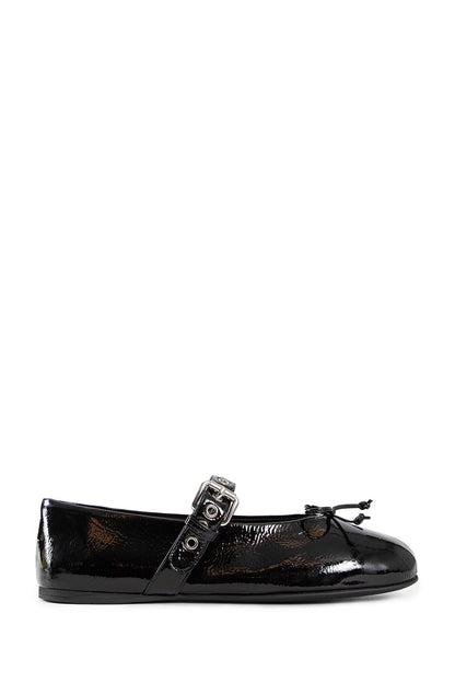 Antonioli MIU MIU WOMAN BLACK FLATS