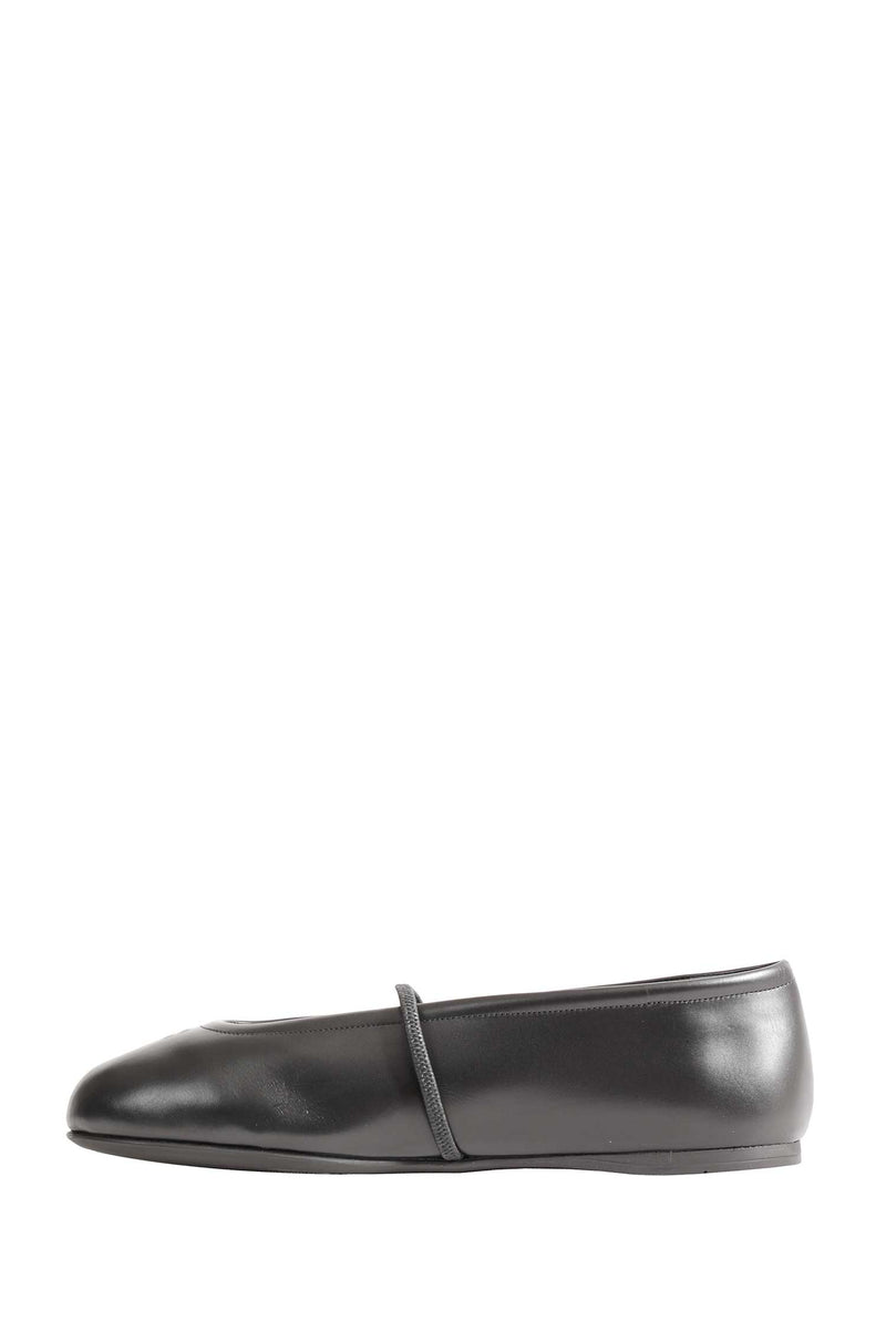 MIU MIU Leather Ballerinas woman