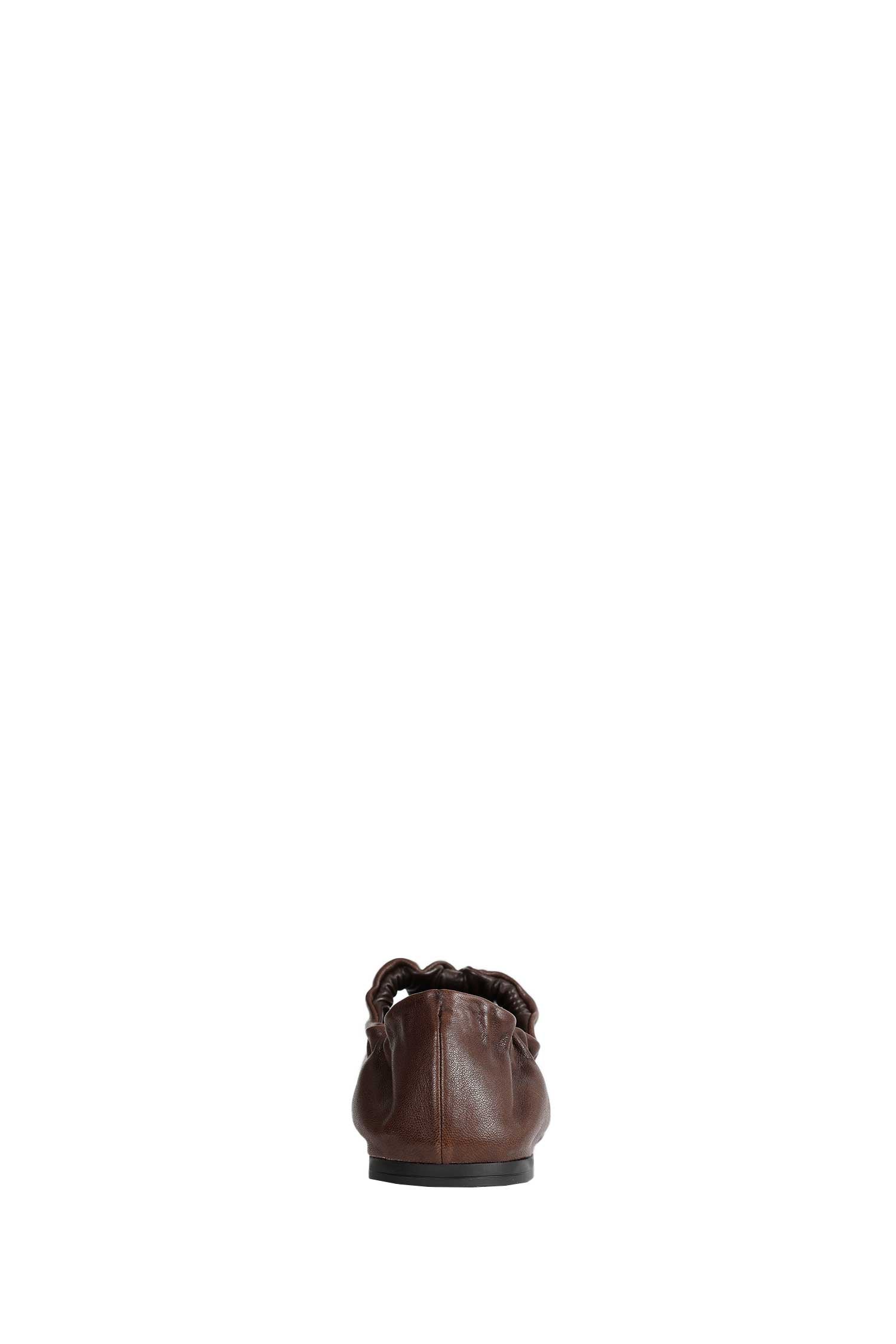 Ruches Nappa Leather Ballerinas