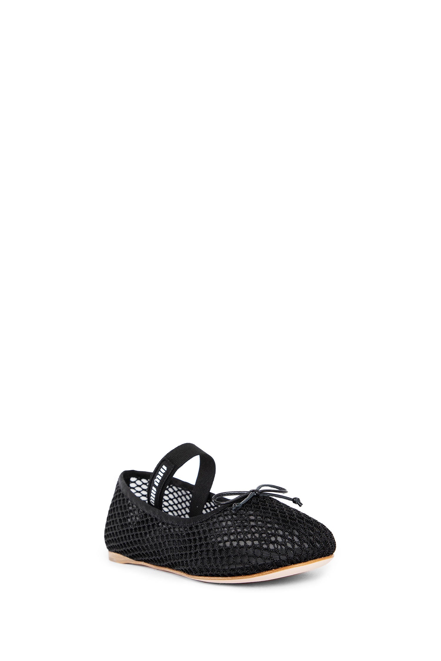 MIU MIU WOMAN BLACK FLATS