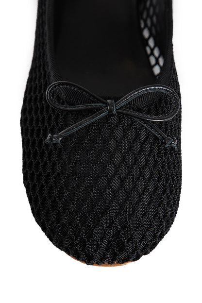 MIU MIU WOMAN BLACK FLATS