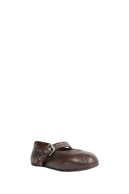 Nappa leather ballerinas