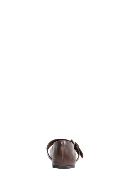 Nappa leather ballerinas