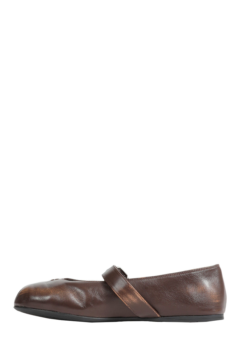MIU MIU Nappa leather ballerinas woman