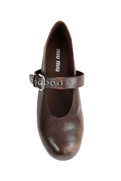 Nappa leather ballerinas