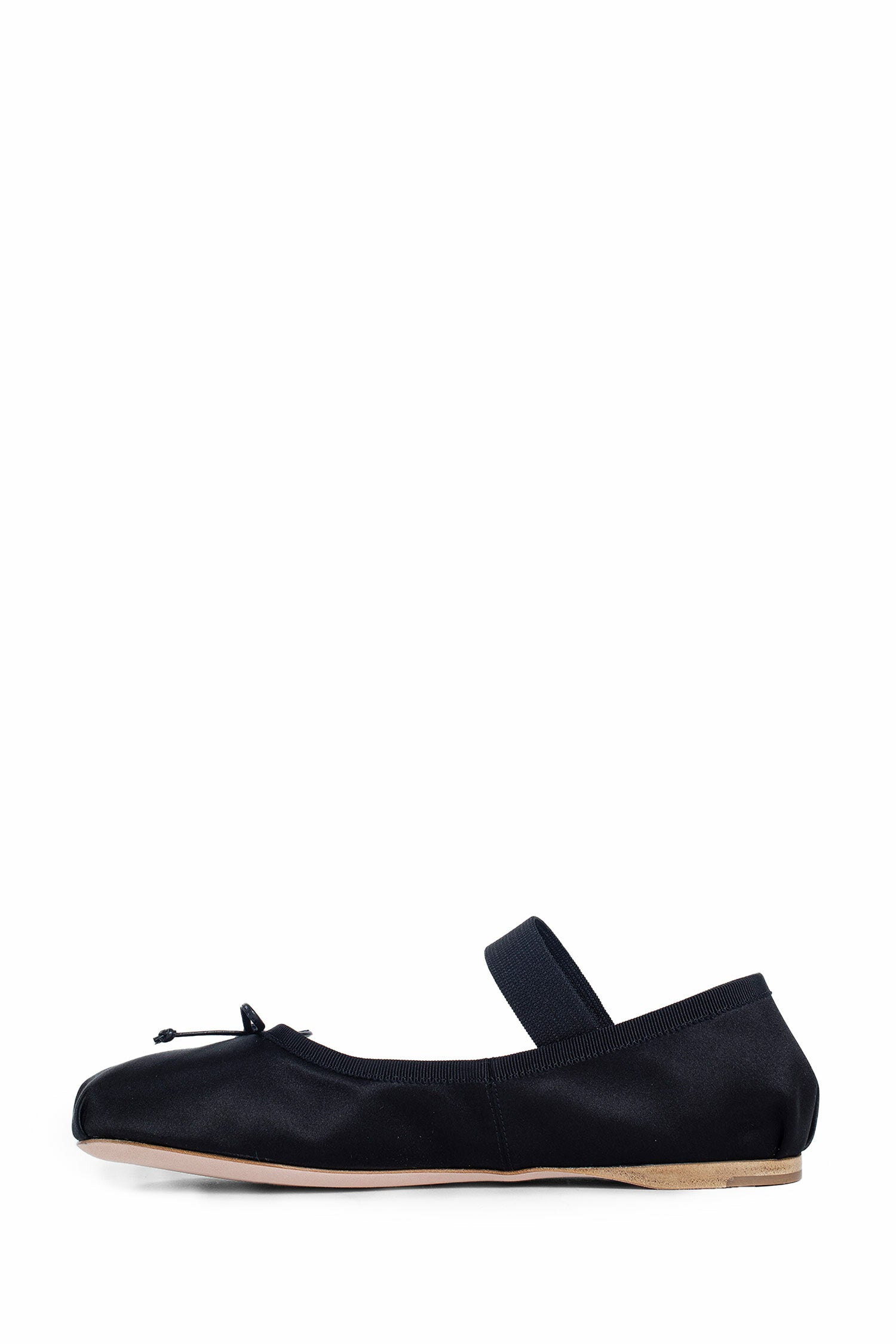 MIU MIU WOMAN BLACK FLATS