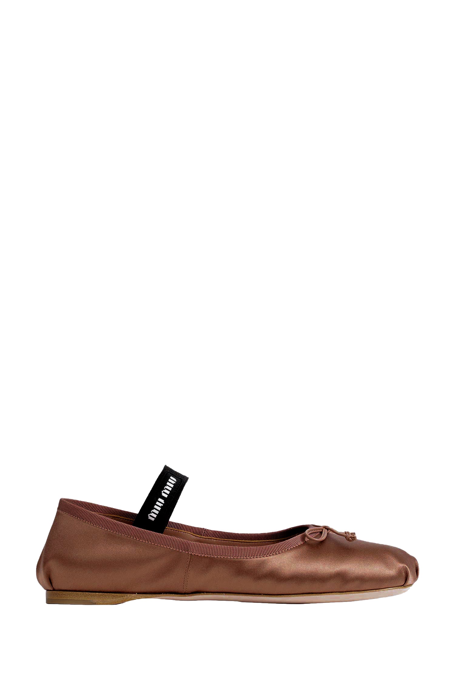 MIU MIU Satin Ballerinas woman
