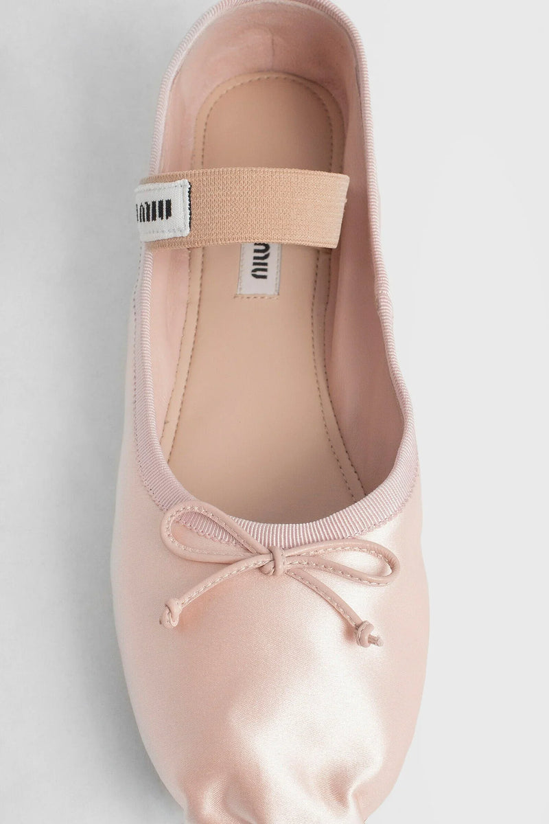 MIU MIU Satin Ballerinas woman