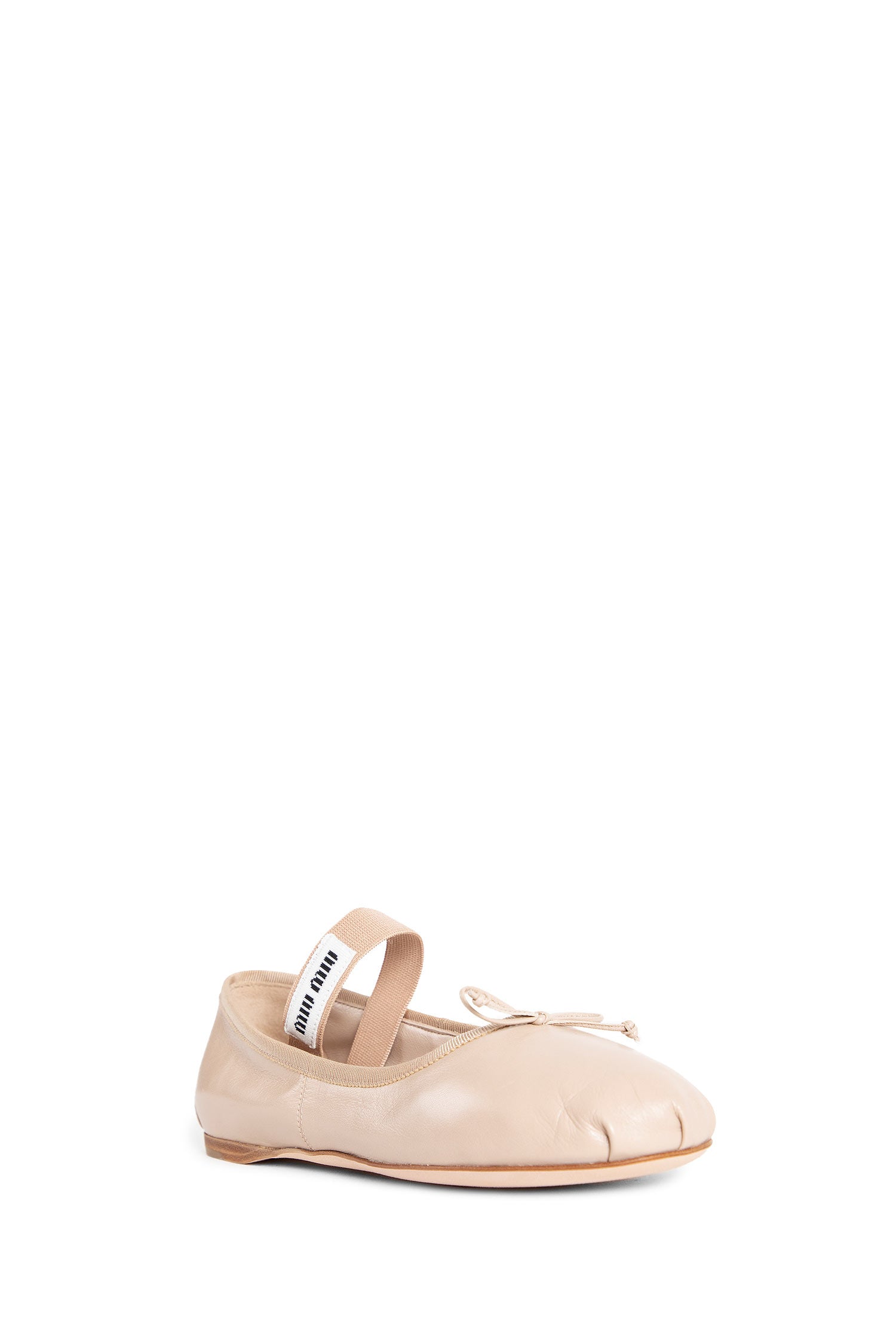 MIU MIU WOMAN PINK FLATS