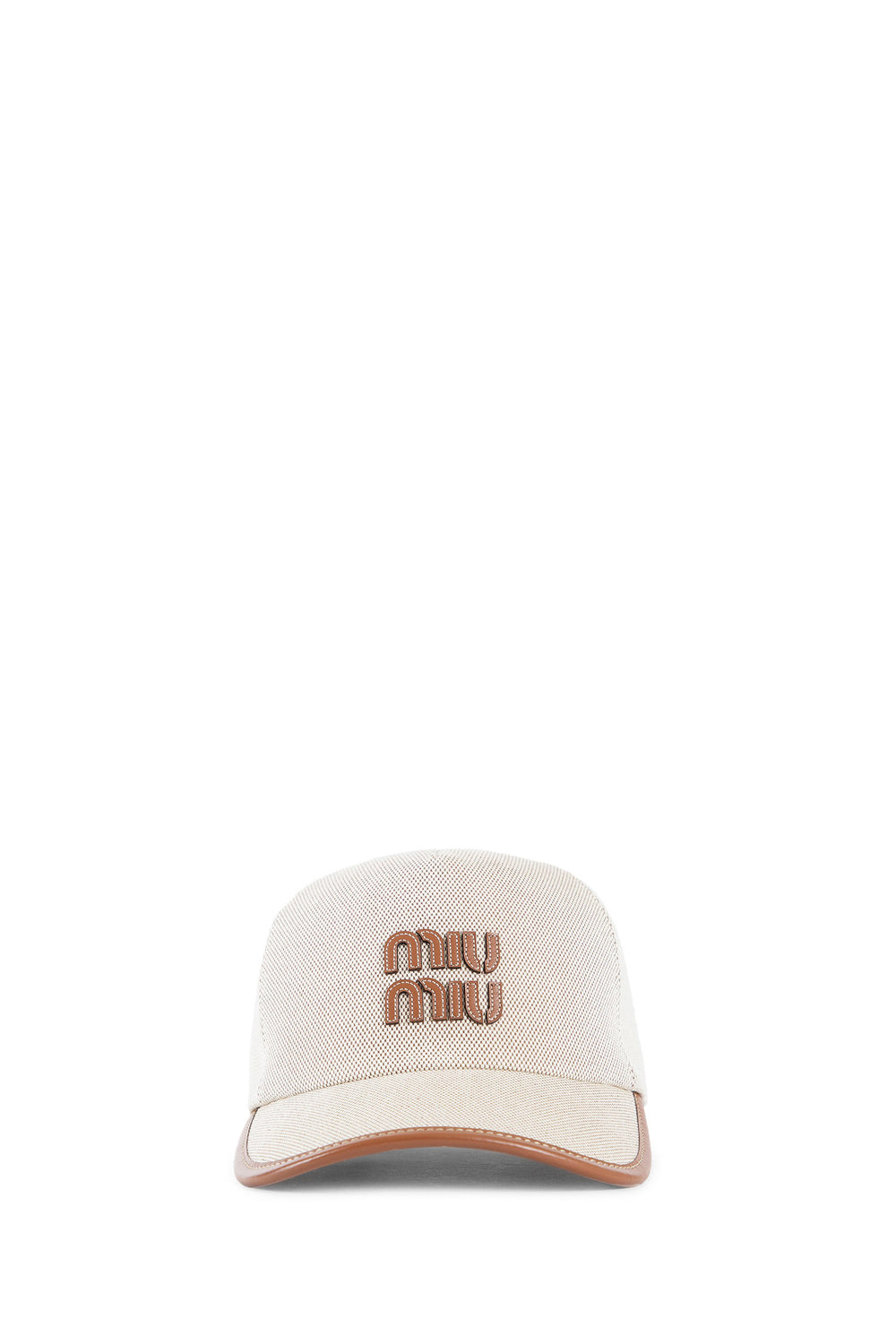 MIU MIU WOMAN BEIGE HATS