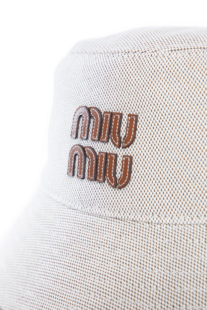 MIU MIU WOMAN BEIGE HATS