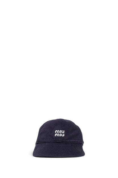 MIU MIU WOMAN BLUE HATS - Antonioli.eu