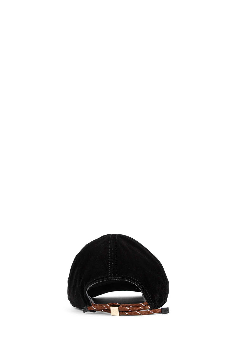 MIU MIU WOMAN BLACK HATS