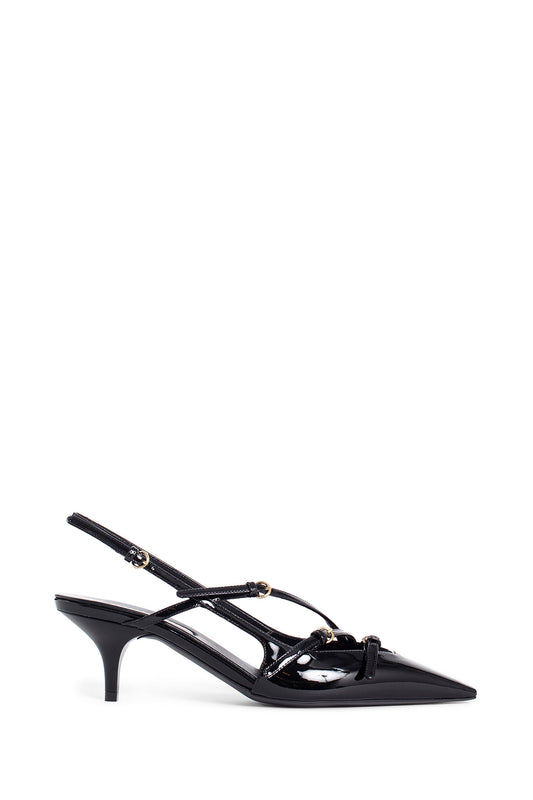 MIU MIU WOMAN BLACK PUMPS