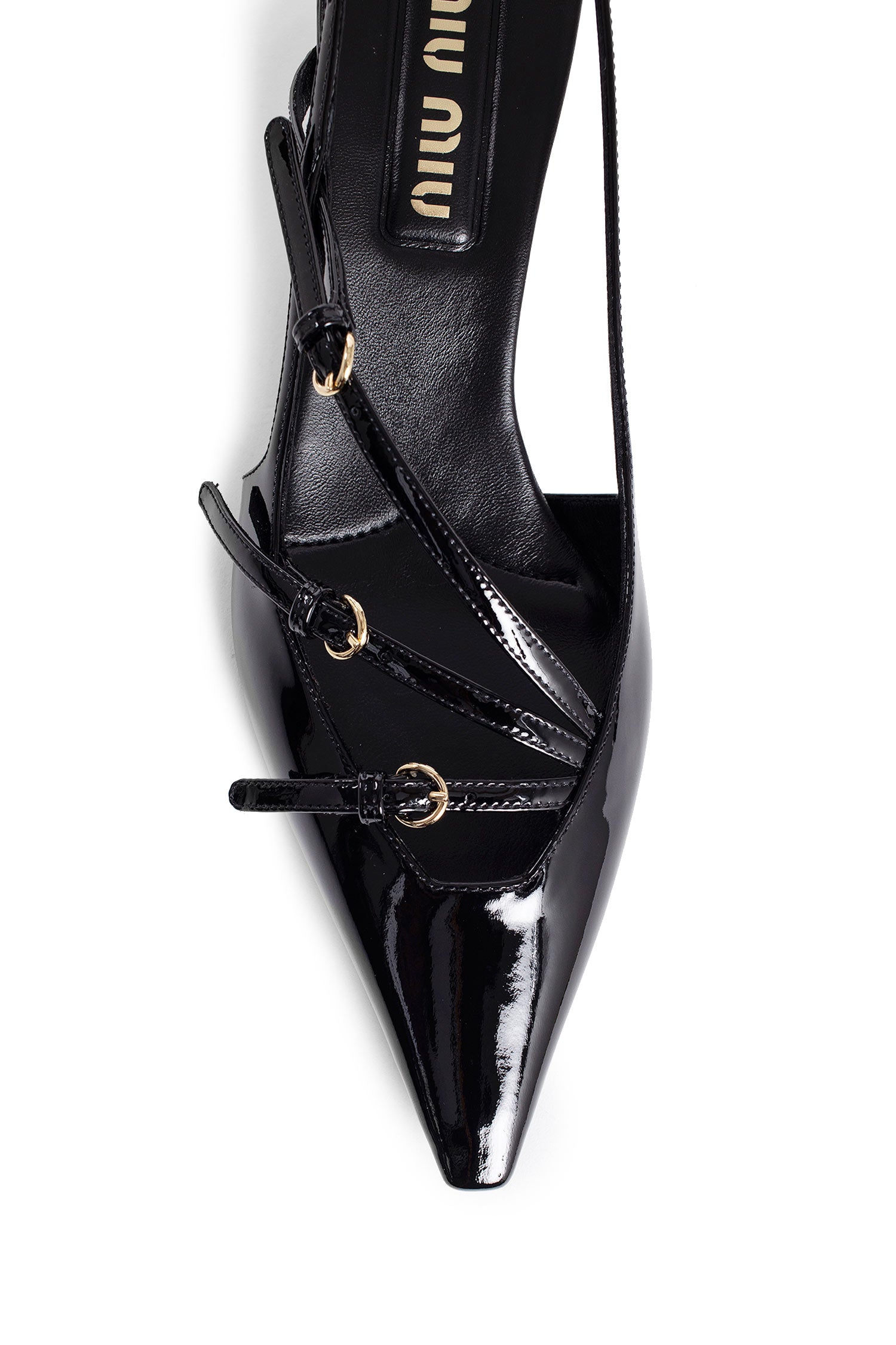 MIU MIU WOMAN BLACK PUMPS