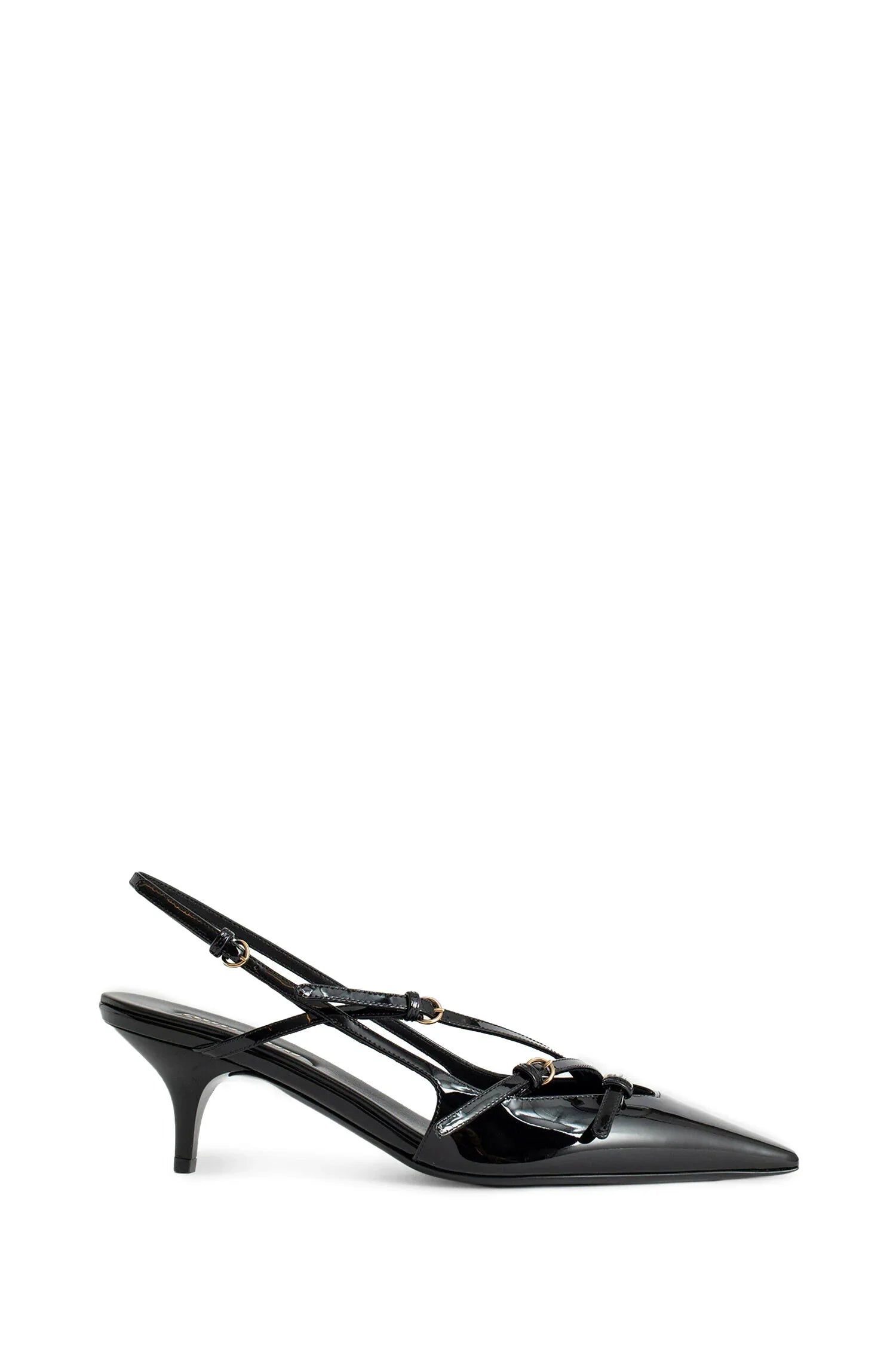 MIU MIU WOMAN BLACK PUMPS - Antonioli.eu