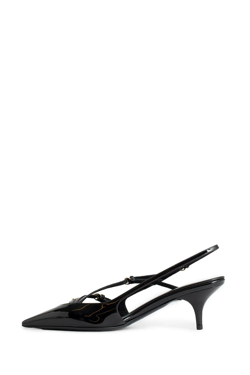 MIU MIU Patent Leather Slingback Pumps woman