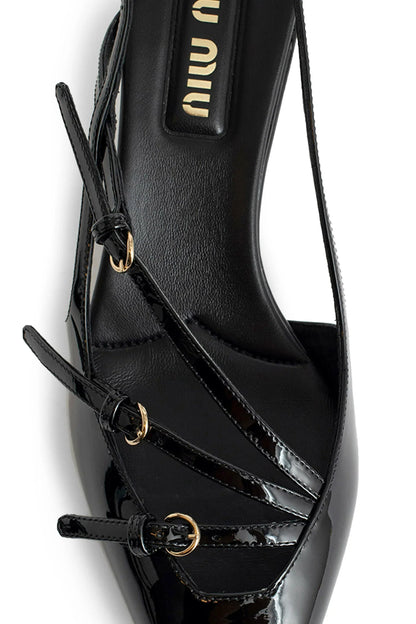 MIU MIU WOMAN BLACK PUMPS - Antonioli.eu