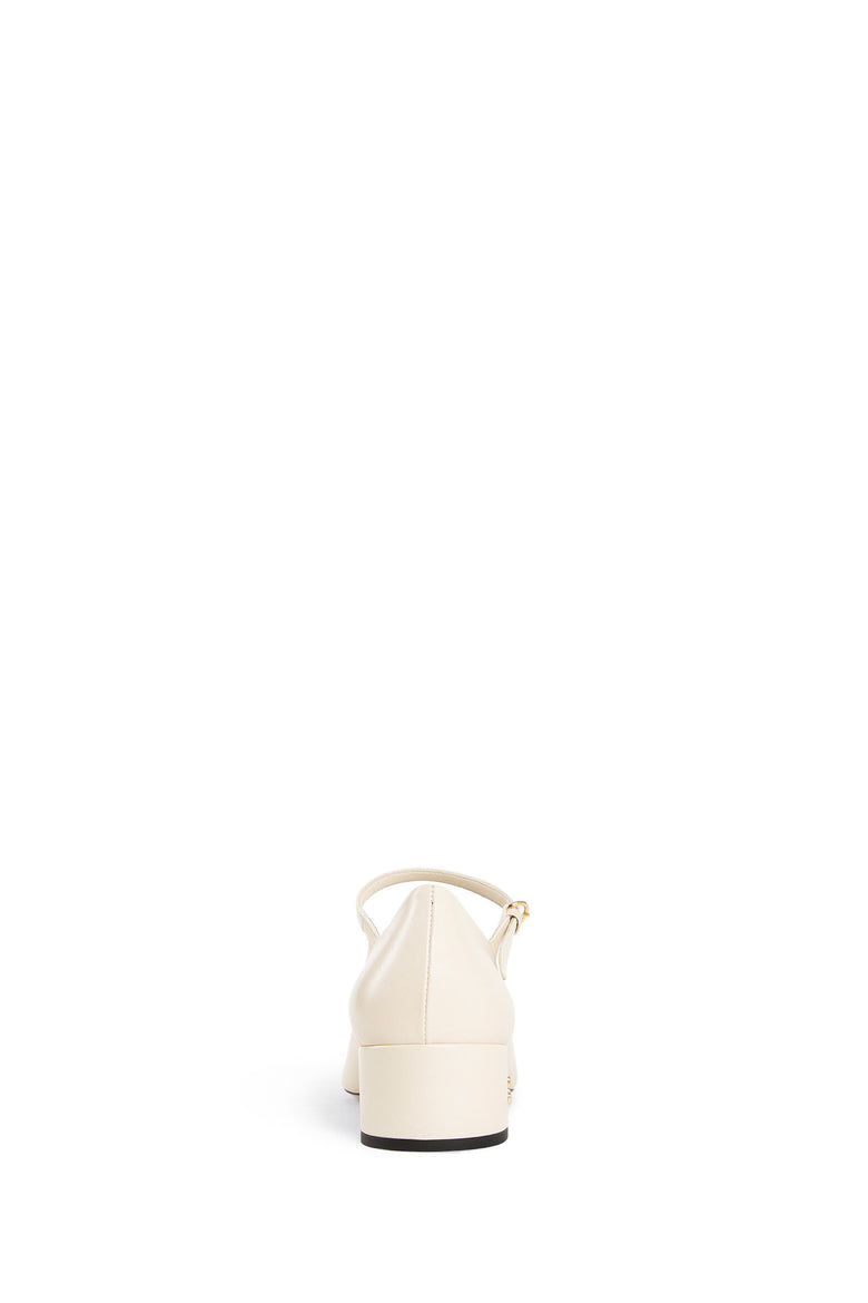 MIU MIU WOMAN WHITE FLATS