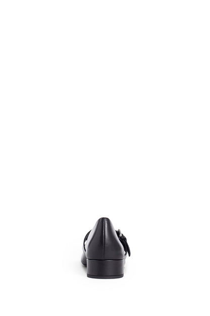 MIU MIU WOMAN BLACK FLATS