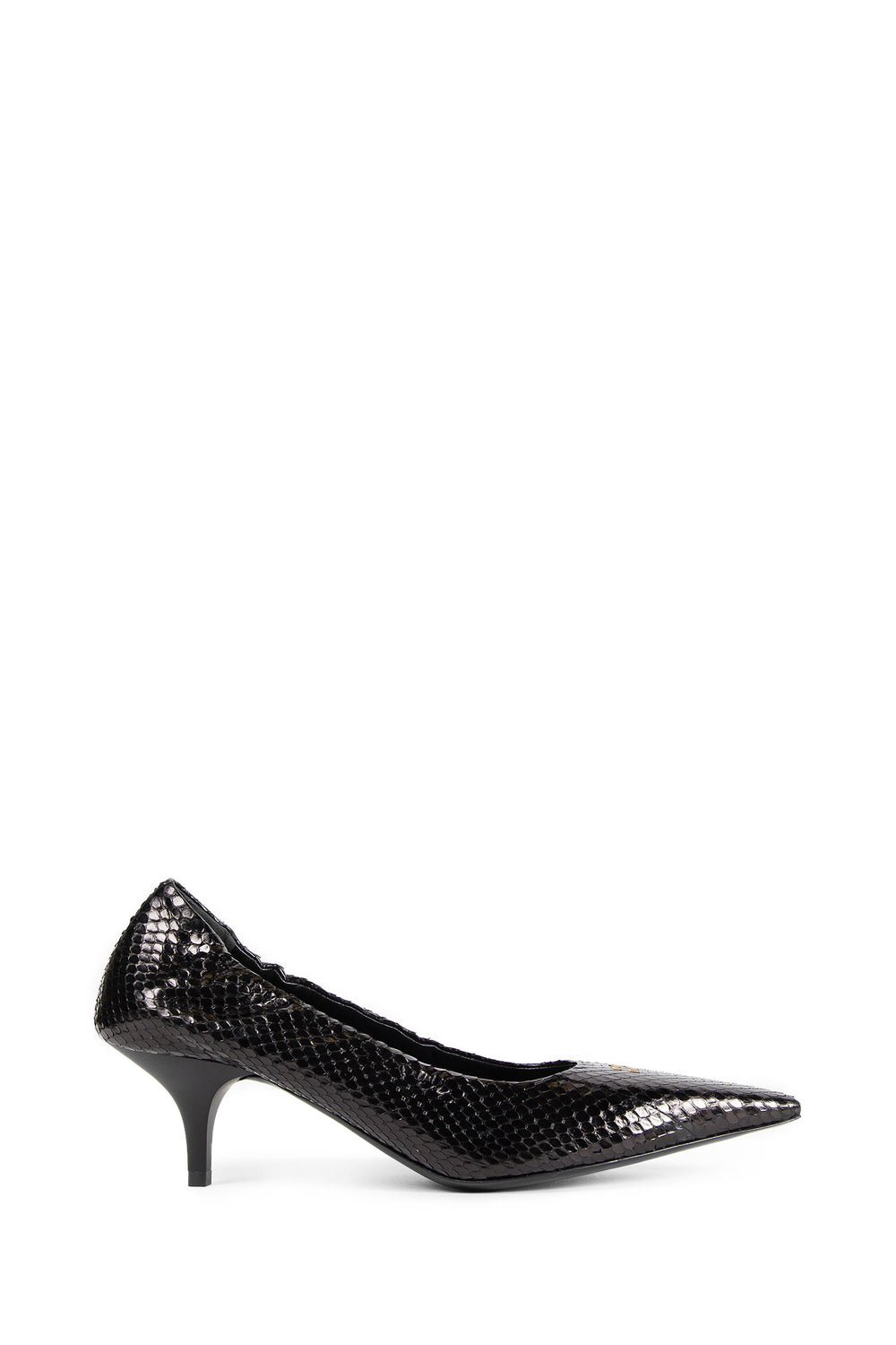Pumps in Snake Leather