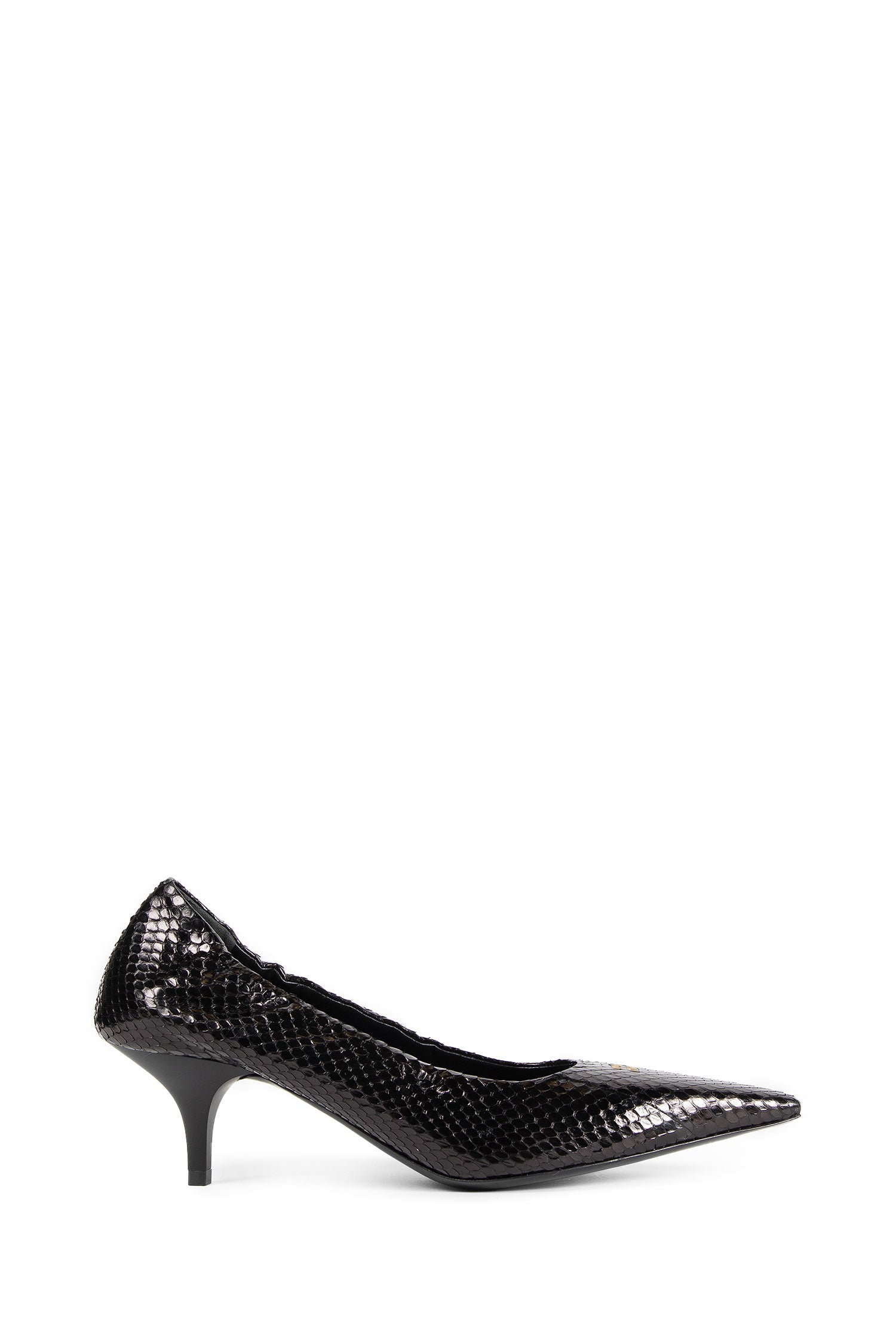 Pumps in Snake Leather