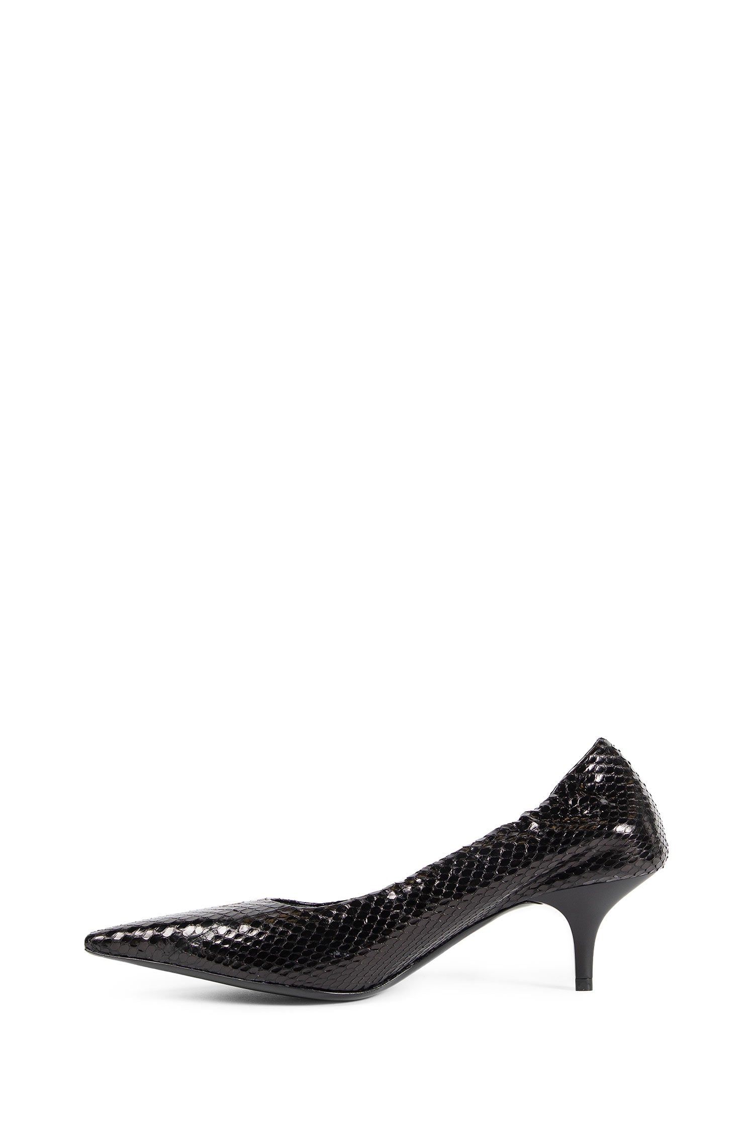 Pumps in Snake Leather