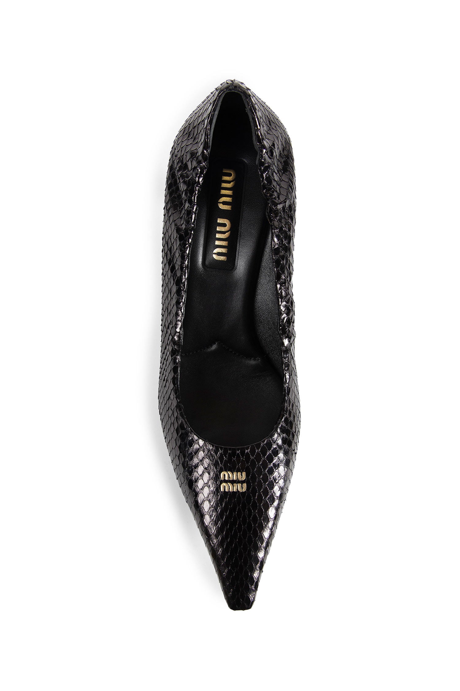 Pumps in Snake Leather