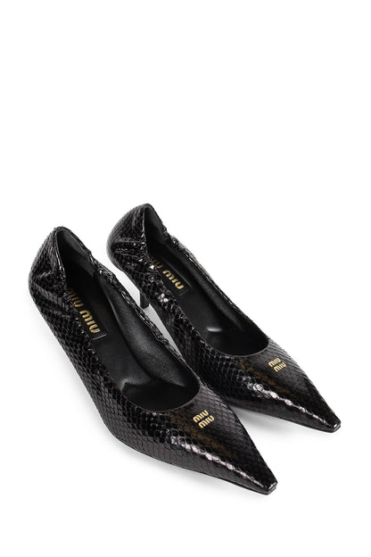 Pumps in Snake Leather