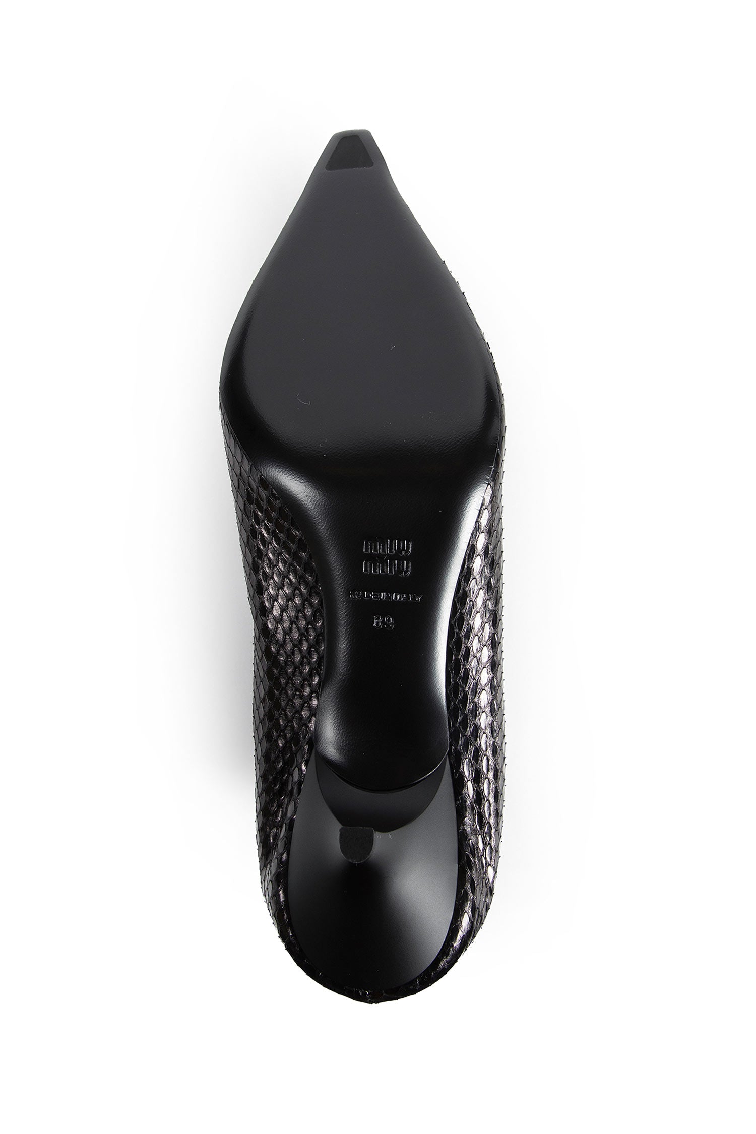 Pumps in Snake Leather
