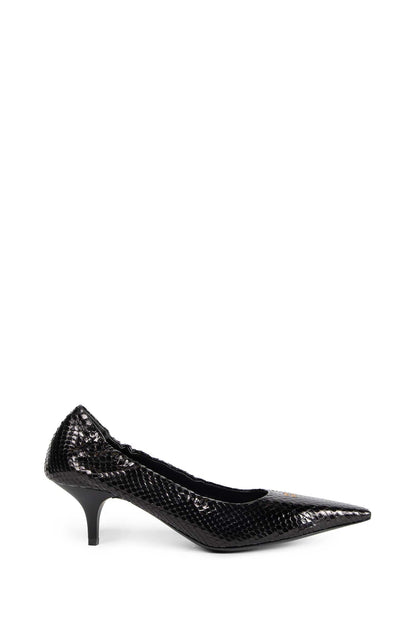 Snakeskin Pumps