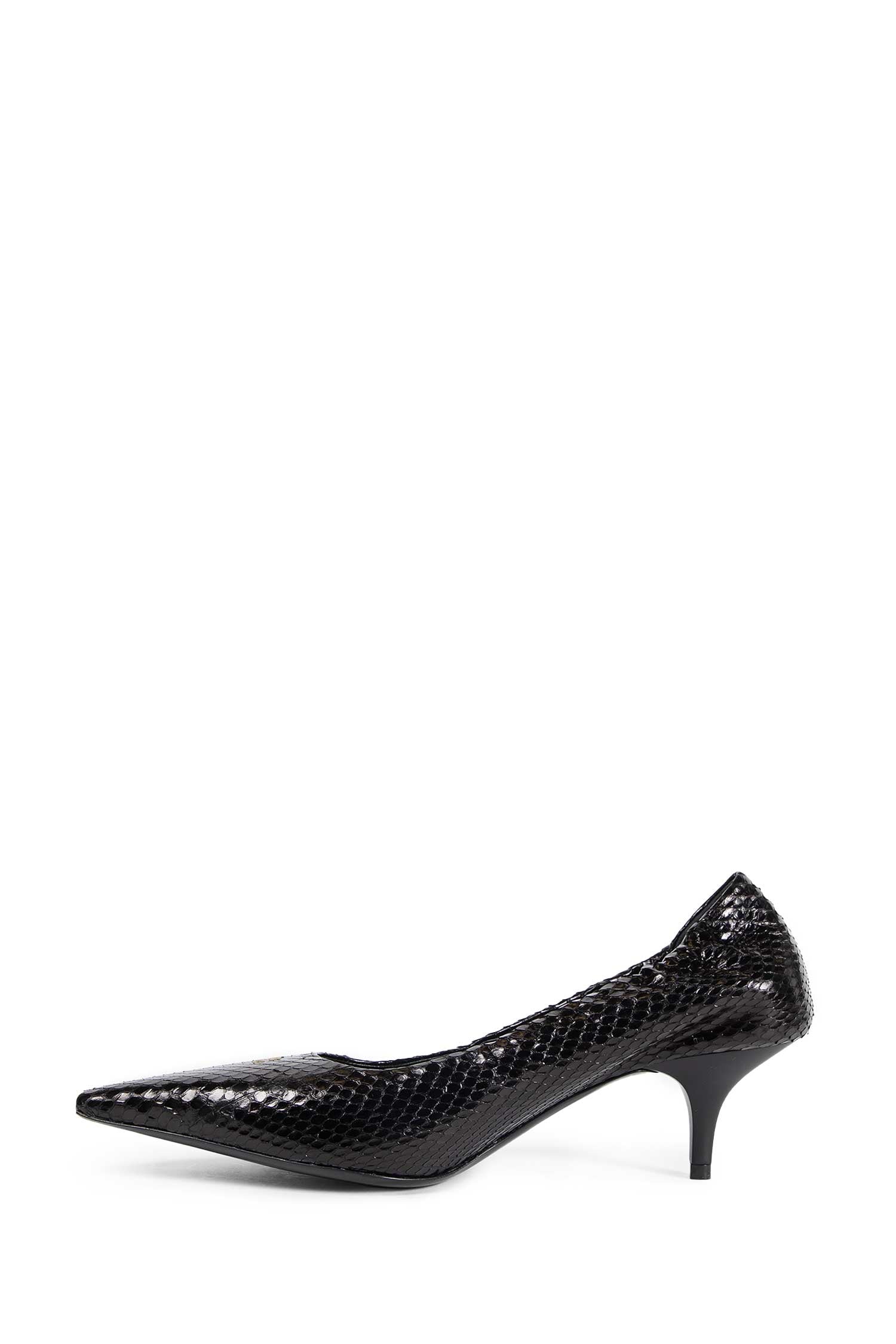 Snakeskin Pumps